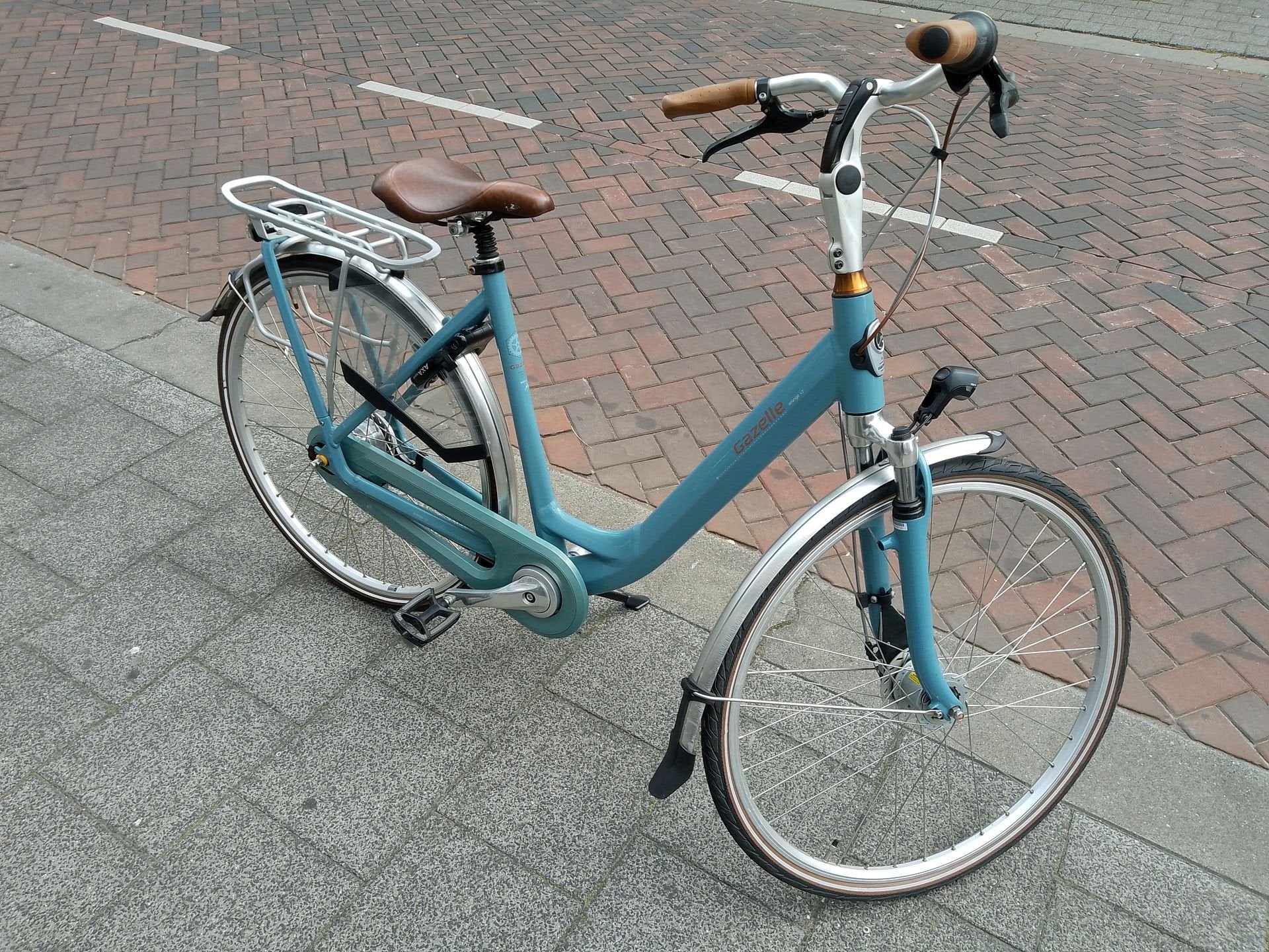 Gazelle Orange C7+ d53 damesfiets bijna nieuwstaat!, 53 tot 56 cm, -, -, Zo goed als nieuw
