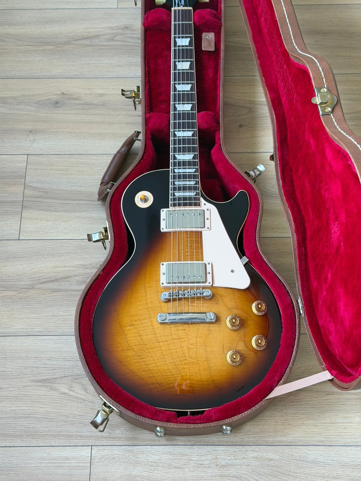 Gibson Les Paul Standard 50s Tobacco Burst 2019, Ophalen of Verzenden, Zo goed als nieuw, Solid body, Gibson