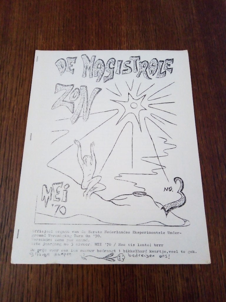 vintage 70's- de magistrale zon nr.3 *1971*-turn on 70, Ophalen of Verzenden, Gelezen, Overige typen