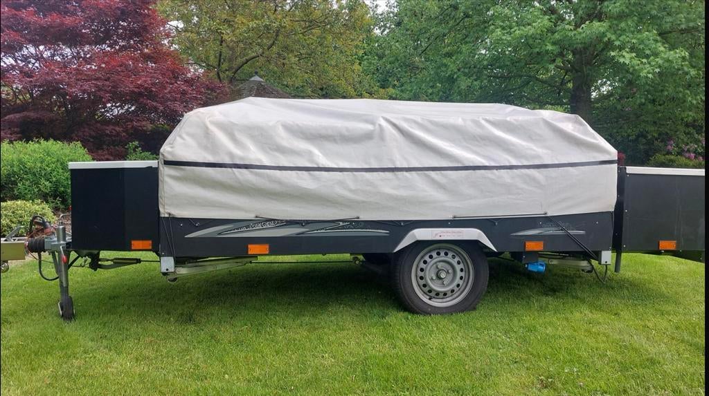 Vouwwagen Raclet panama up GL snel opzetbaar, Caravans en Kamperen, Vouwwagens, Ophalen, Beige, Raclet, Aanwezig
