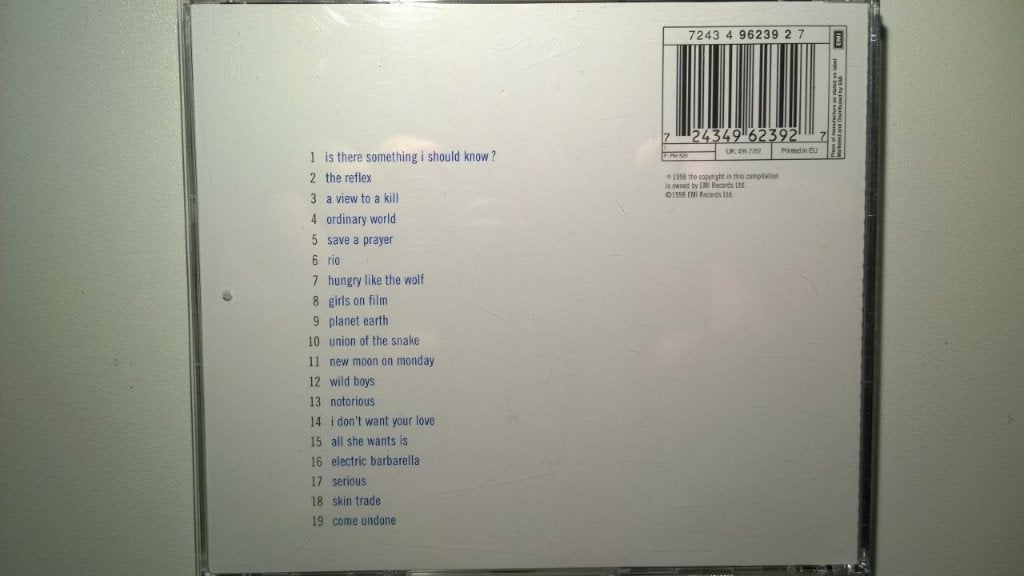 Duran Duran - Greatest, Ophalen of Verzenden, Zo goed als nieuw, Pop, Album
