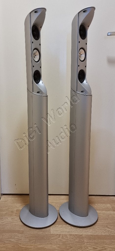 Kef 5001-2 3weg luidspreker met originele KEF stands, Overige merken, Vloerstaande luidspreker, Geschikt voor surround/home cinema