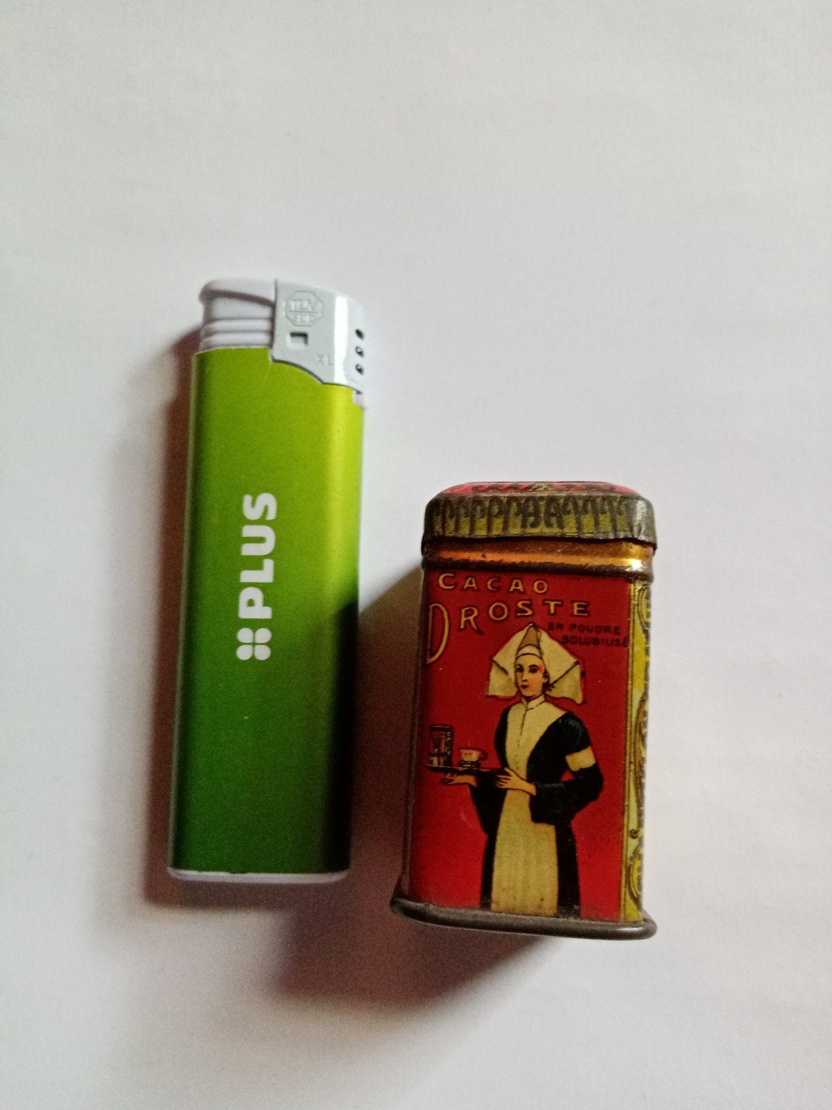 Droste mini blikje cacao jaren '30 - verzamelobject, Ophalen of Verzenden