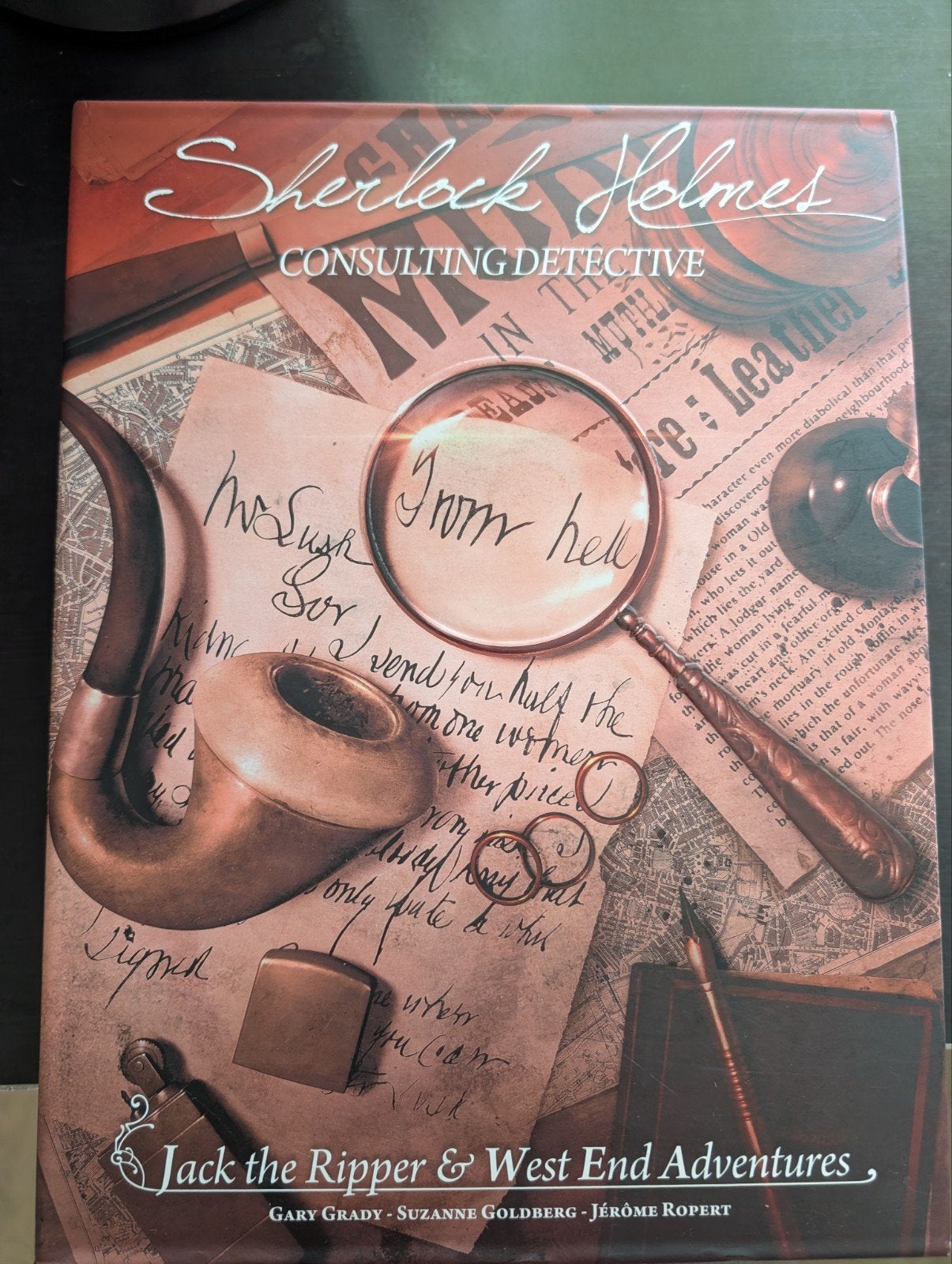 Sherlock Holmes Consulting Detective: Jack the Ripper, Vijf spelers of meer, Ophalen of Verzenden, Nieuw
