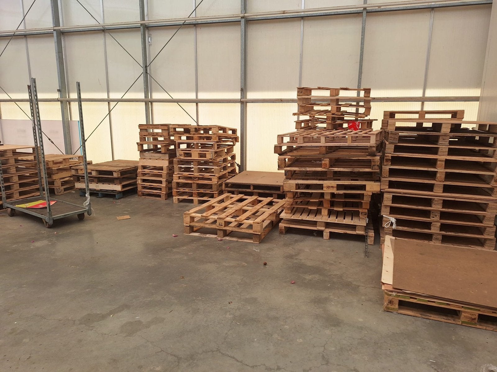 Eenmalige pallets diverse maten, Ophalen, Gebruikt, Pallet, Minder dan 200 cm