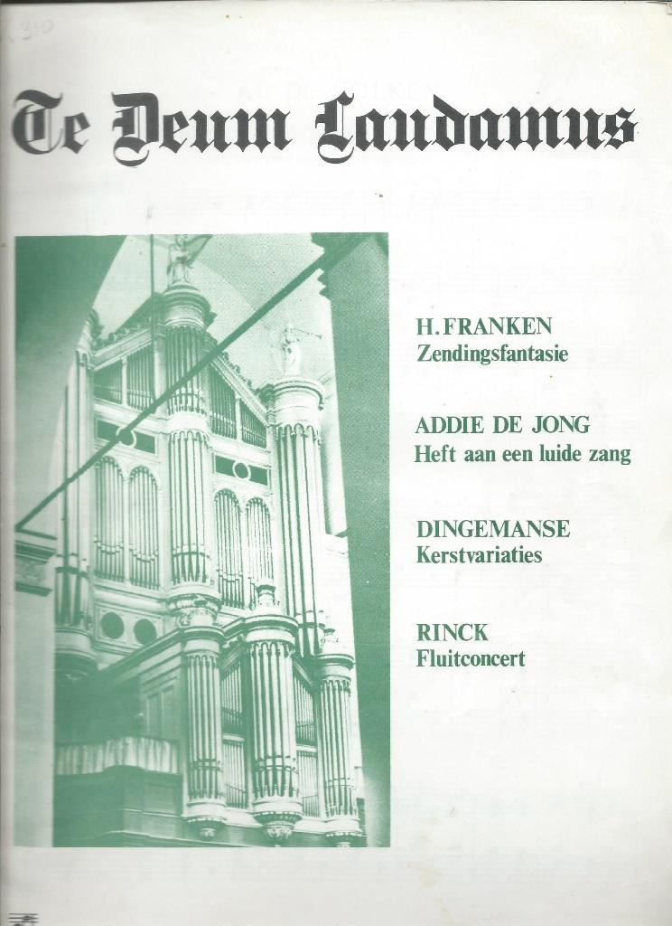 Te Deum Laudamus, Verzenden, Gebruikt, Artiest of Componist, Religie en Gospel