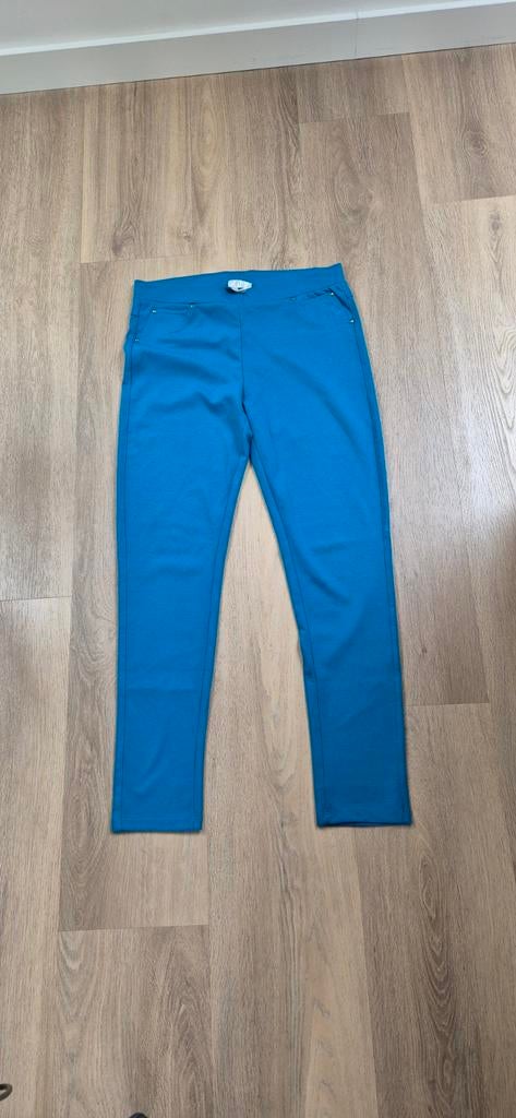 Azuur blauwe broek, True spirit, maat L, Kleding | Dames, Legging, Blauw, Maat 40/42 (M), Ophalen of Verzenden