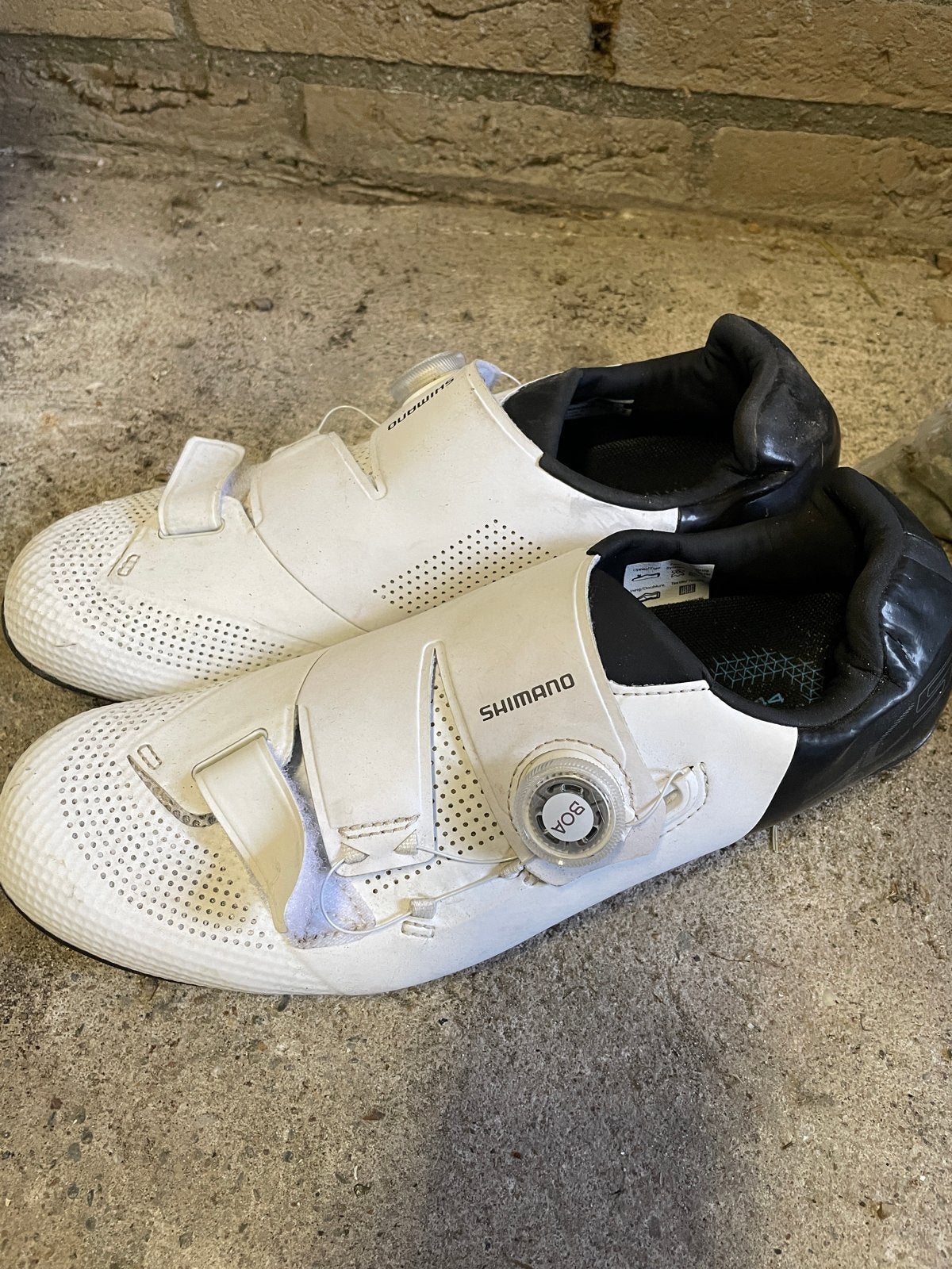 Shimano racefiets schoenen met BOA sluiting maat 44, Ophalen, Gebruikt, Heren, Schoenen