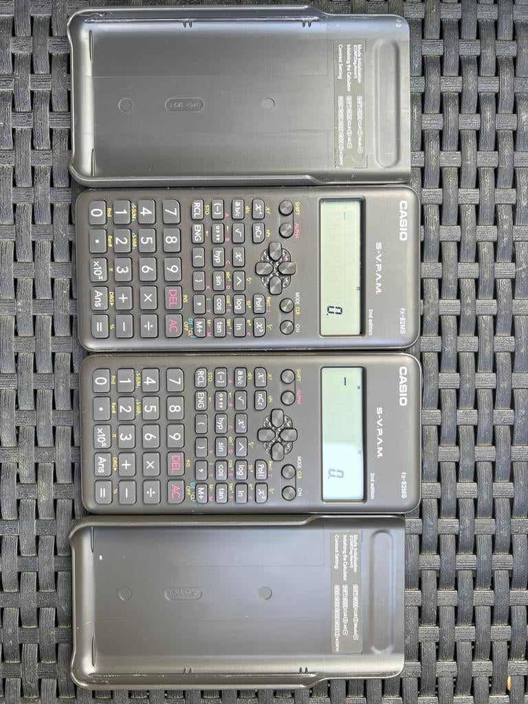 Casio fx-82MS wetenschappelijke calculator 2nd edition, Ophalen of Verzenden, Gebruikt