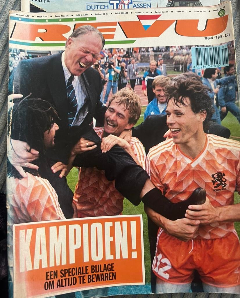 EK 1986, Ophalen, Gebruikt, Overige binnenlandse clubs, Boek of Tijdschrift