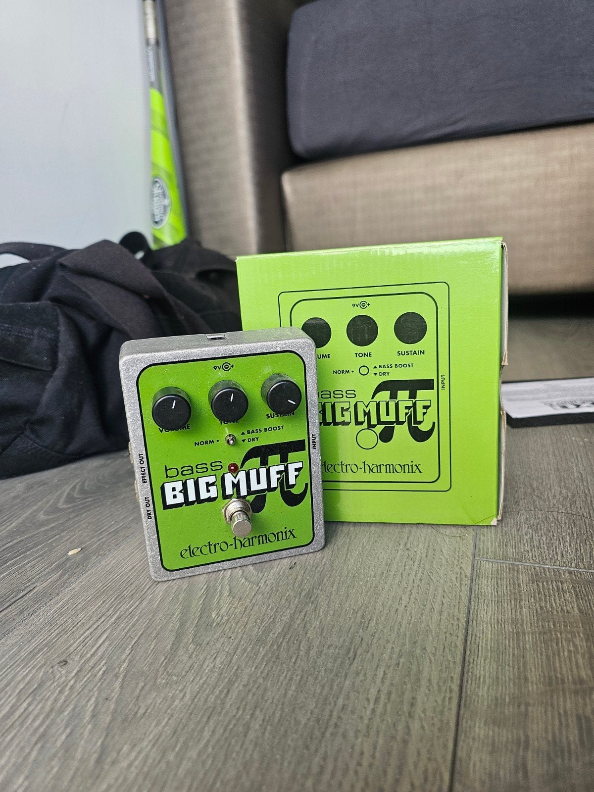 'Big Muff Pi' Bass Fuzz pedal, Muziek en Instrumenten, Effecten, Ophalen, Zo goed als nieuw, Distortion, Overdrive of Fuzz