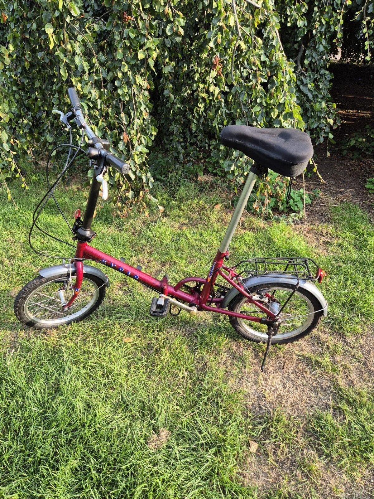 Handige Kyoso City Hopper Vouwfiets (16 inch), 20 inch of meer, Gebruikt, Velgrem, Versnellingen