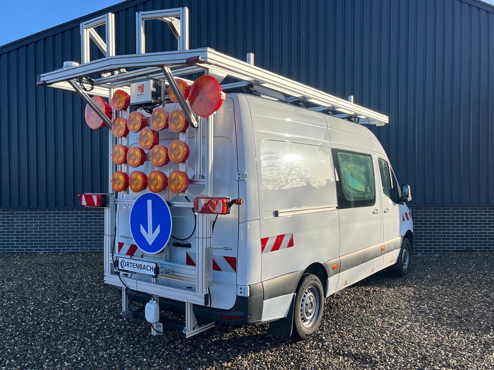 Mercedes-Benz Sprinter 315 1.9 CDI L2H2 | Horizont wegwijssy, Gebruikt, Zwart, 4 cilinders, Mercedes-Benz