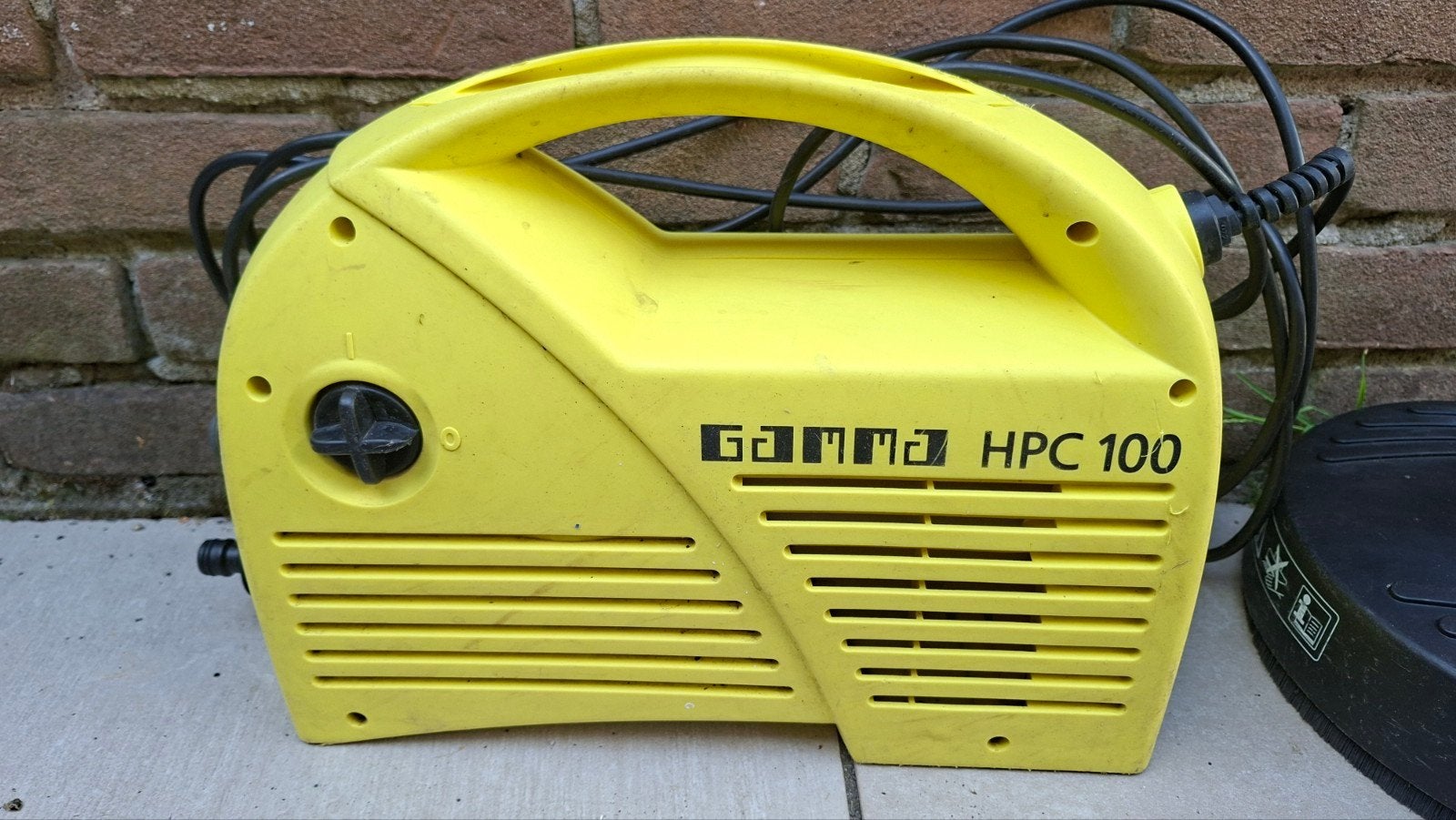 Gamma HPC 100 Hogedrukreiniger met Terrasreiniger, Doe-het-zelf en Verbouw, Reinigingsmachines, Ophalen of Verzenden, Zo goed als nieuw