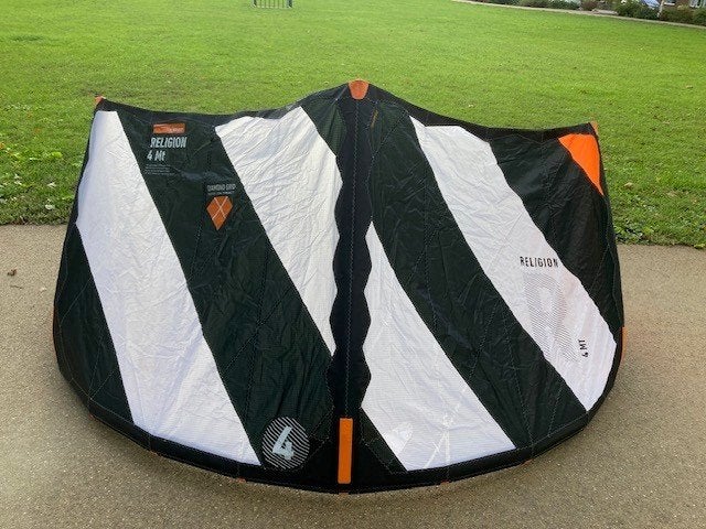 RRD Religion 4 meter, Geen board, Ophalen of Verzenden, Zo goed als nieuw, Kite