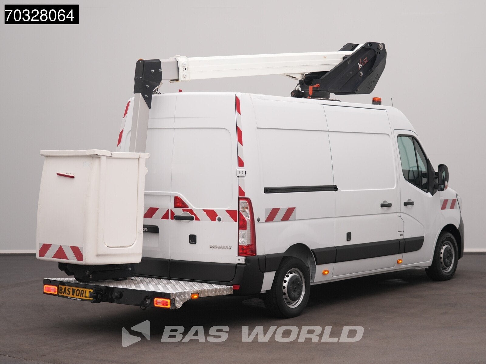 Renault Master 145PK Hoogwerker Werkhoogte 11,2m L2H2 Trekha, Auto's, Bestelauto's, 145 pk, Stof, Gebruikt, Euro 6
