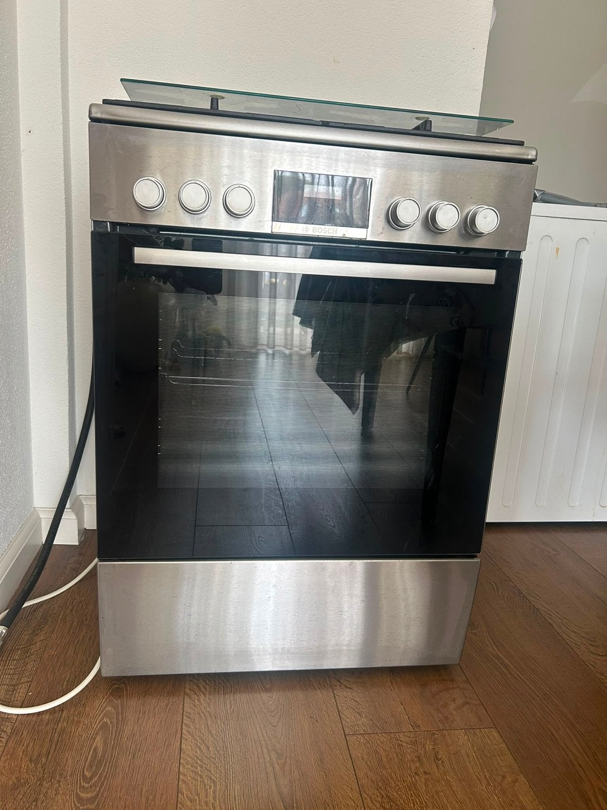 Bosch gasfornuis met oven, Ophalen, Gebruikt, 4 kookzones, Gas