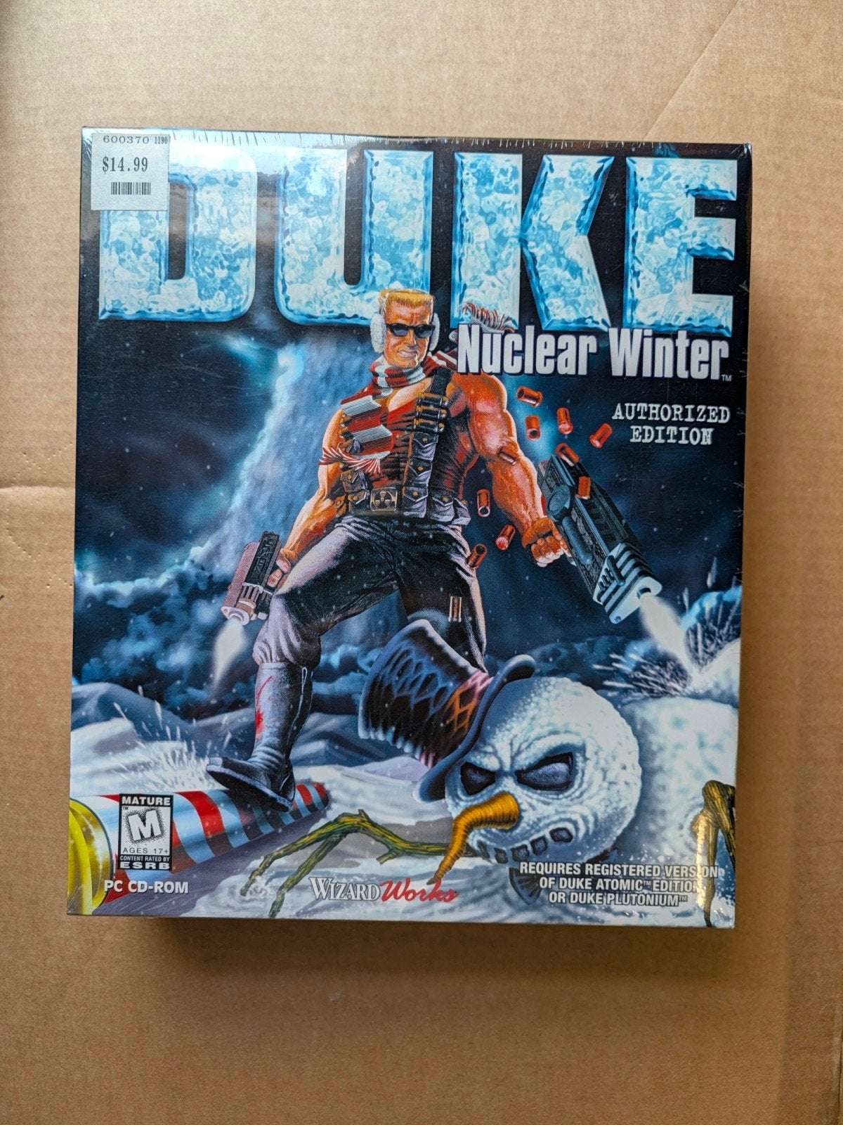 Duke Nuclear Winter PC CD-ROM - Nieuw in verpakking, Shooter, 1 speler, Nieuw, Ophalen of Verzenden