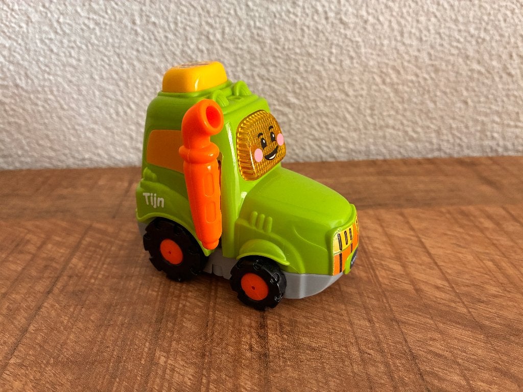 Vtech Toet Toet auto's Tijn Tractor in PRIMA staat., Ophalen of Verzenden, Gebruikt, 2 tot 4 jaar