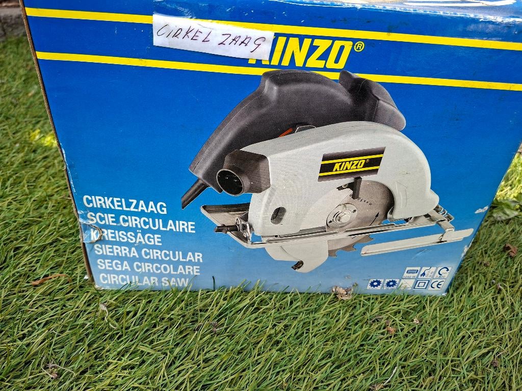 Cirkelzaag, Doe-het-zelf en Verbouw, Ophalen, Cirkelzaag, Kinzo, Nieuw