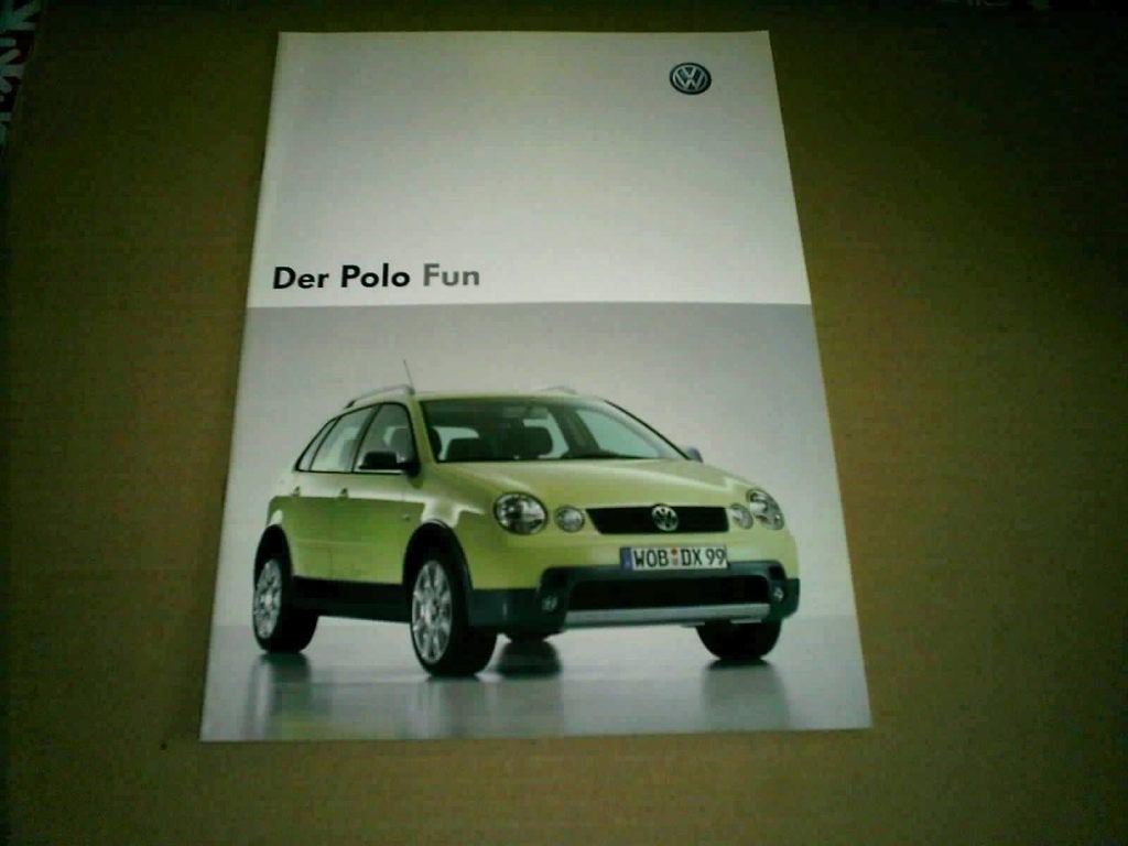VW Der Polo Fun 5 / 2004 20 pag Duits, Verzenden, Zo goed als nieuw, Volkswagen