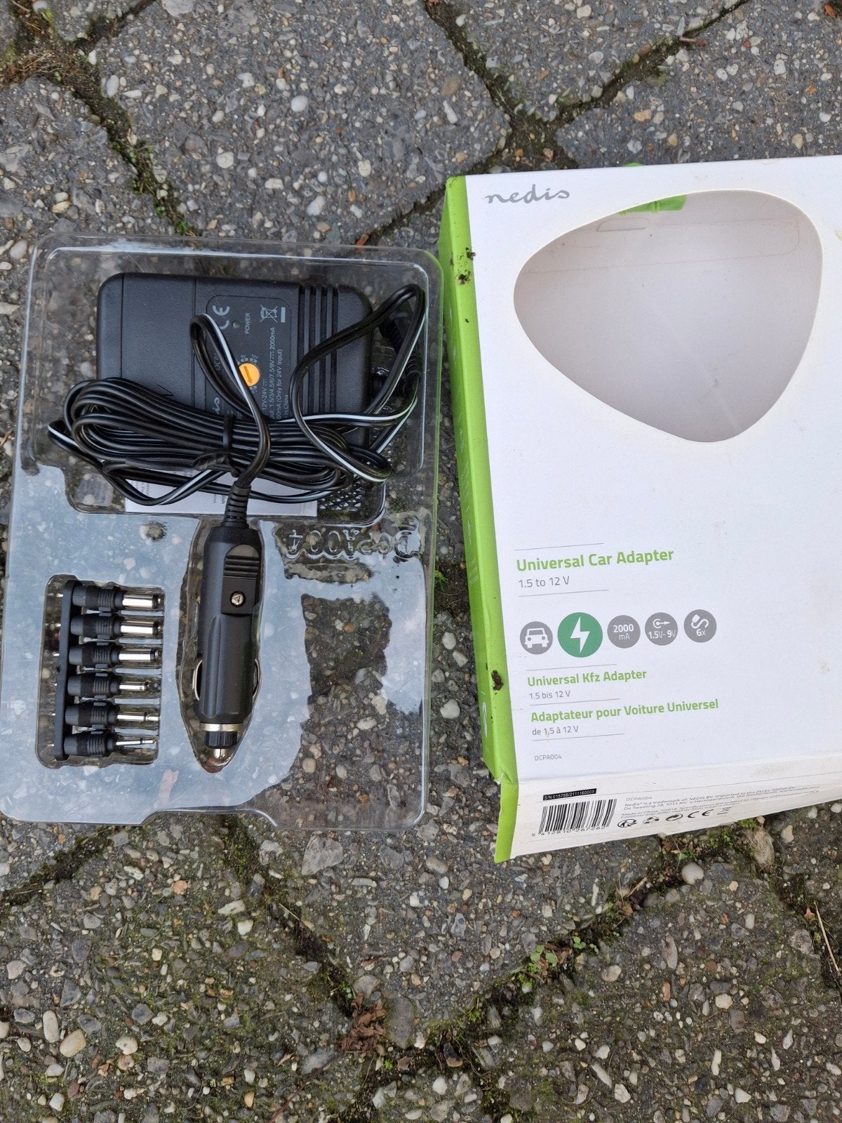 Nieuwe Nedis Universele Auto/Camper Adapterset, Ophalen, Nieuw