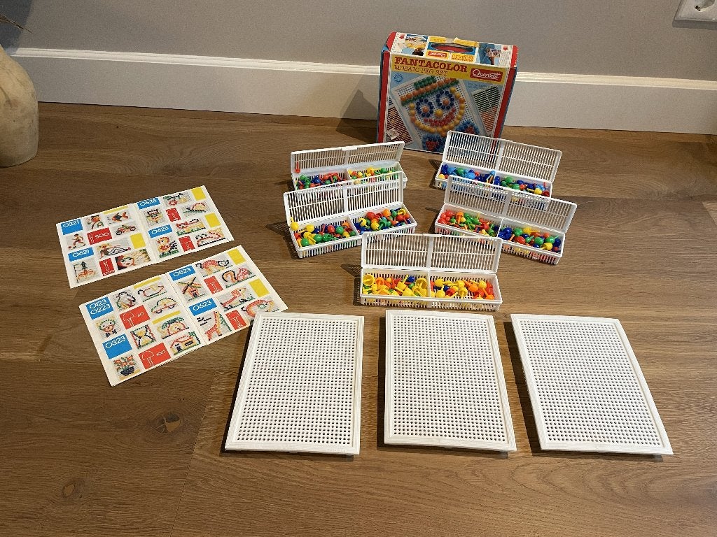 Kinder mozaïek set ministeck, Kinderen en Baby's, Speelgoed | Educatief en Creatief, Zo goed als nieuw, Ophalen of Verzenden