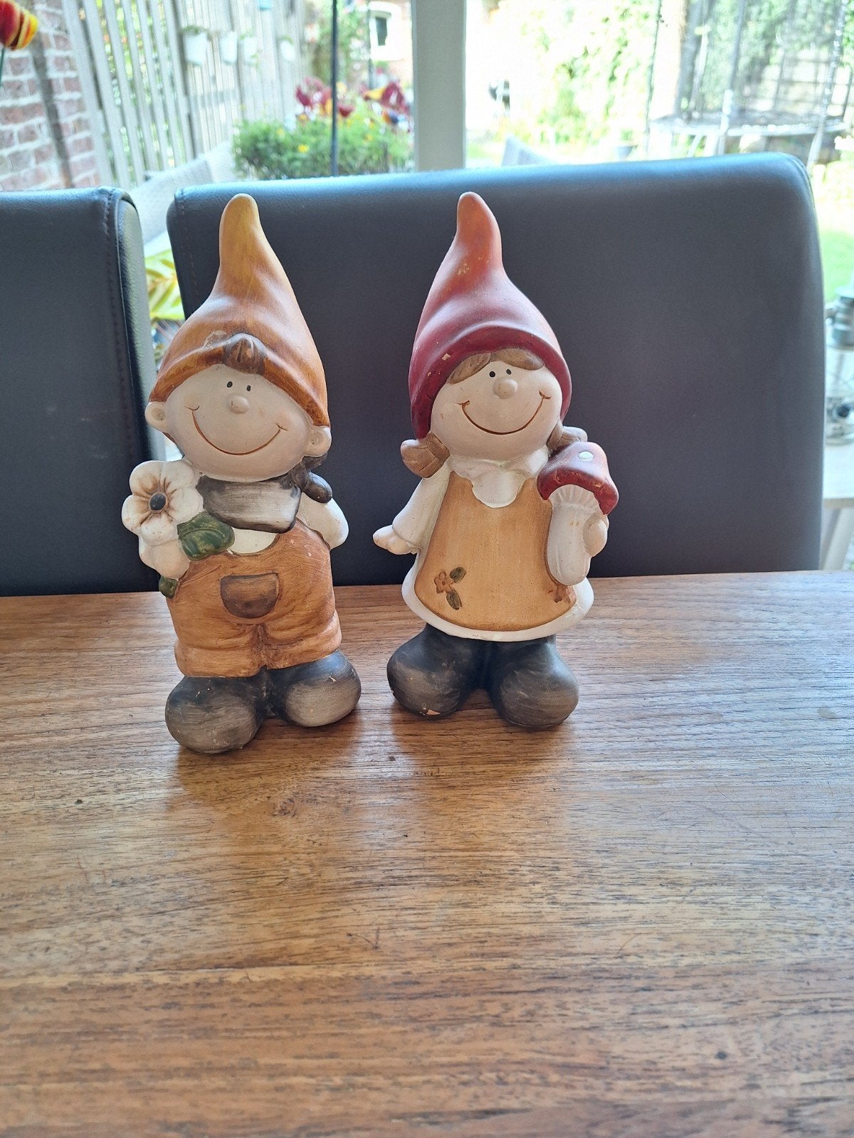 Leuk stel stenen beeldjes ., Ophalen of Verzenden, Gebruikt, Fantasy