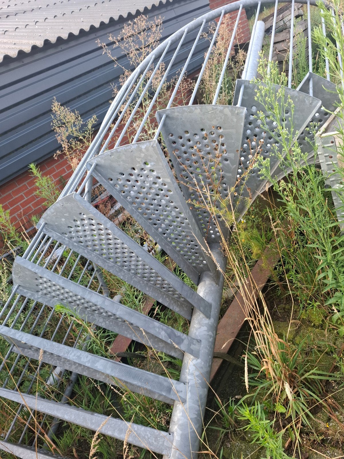 Wenteltrap 460 hoog, Ophalen, Gebruikt, 2 tot 4 meter