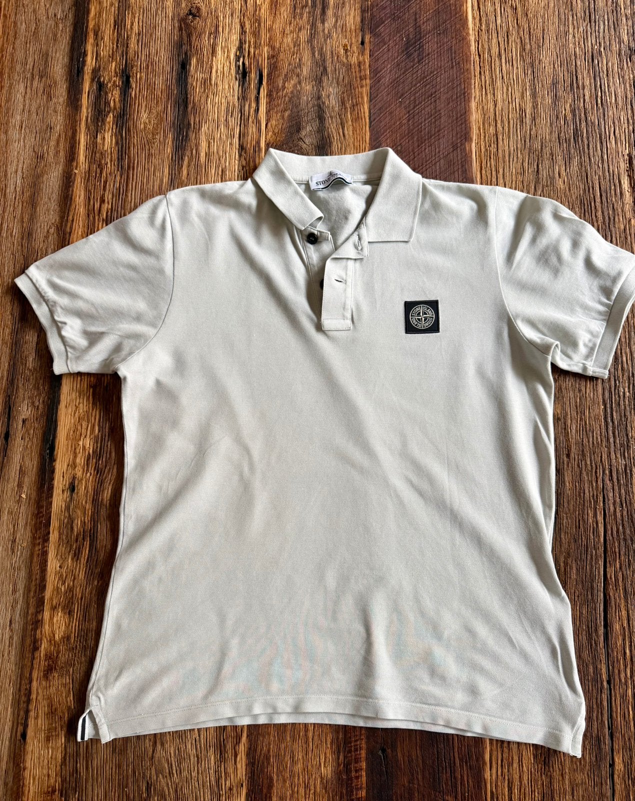 Stone Island polo shirt origineel maat 164 als nieuw, Ophalen of Verzenden, Zo goed als nieuw, Jongen, Shirt of Longsleeve