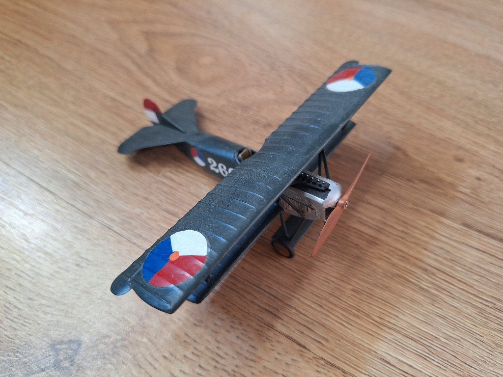 1:72 1/72 Gebouwd Model Fokker D.VII Klu, Overige merken, 1:72 tot 1:144, Ophalen of Verzenden, Zo goed als nieuw