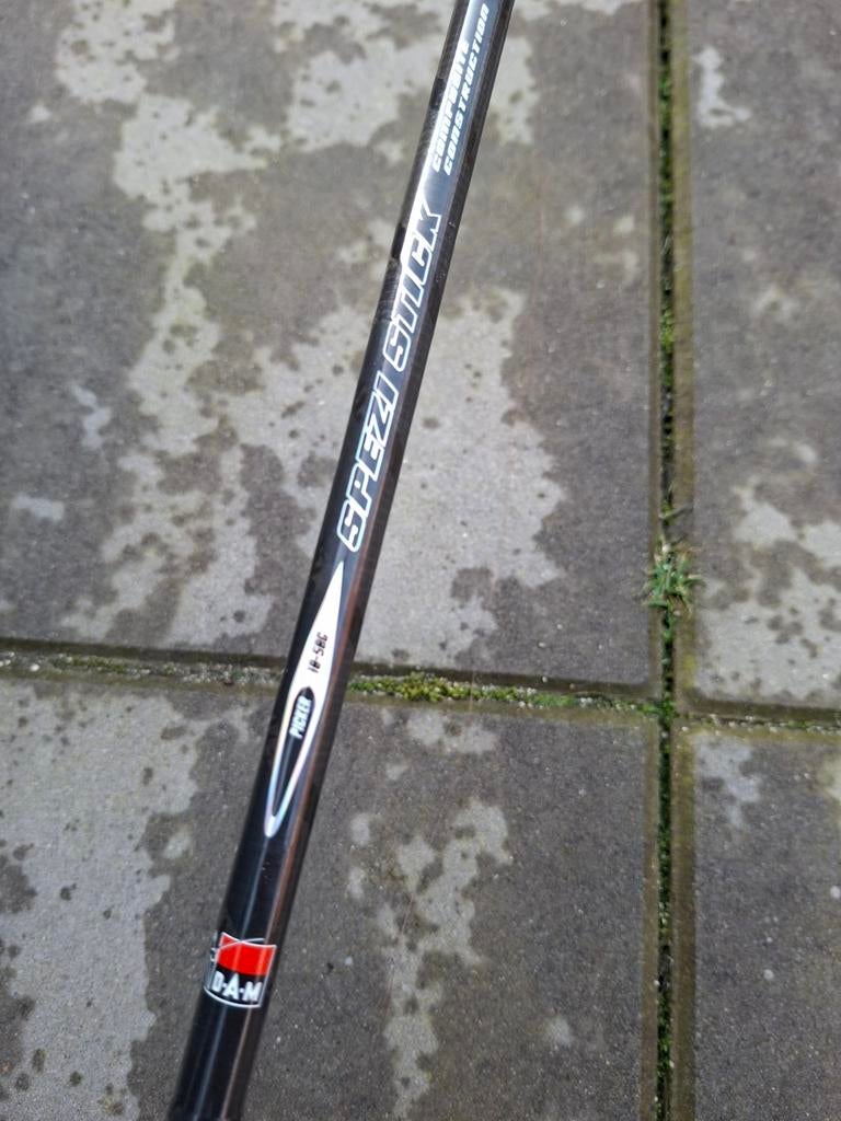 DAM Spezi Stick spinhengel met Abu Garcia molen, Ophalen