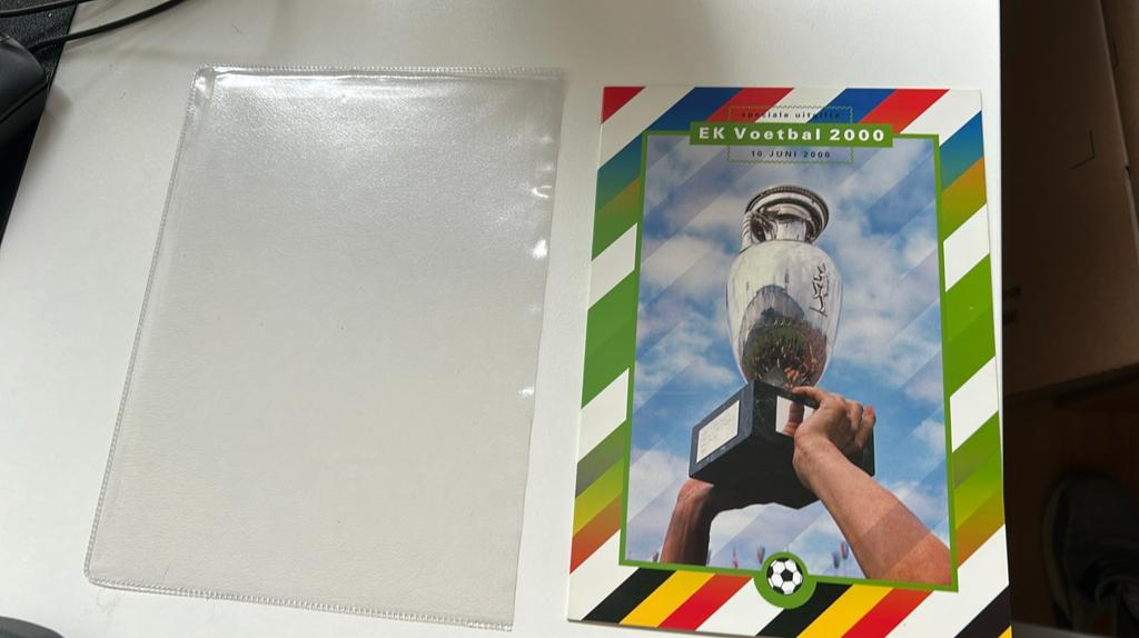 Speciale uitgifte EK voetbal 2000, Ophalen of Verzenden, Envelop
