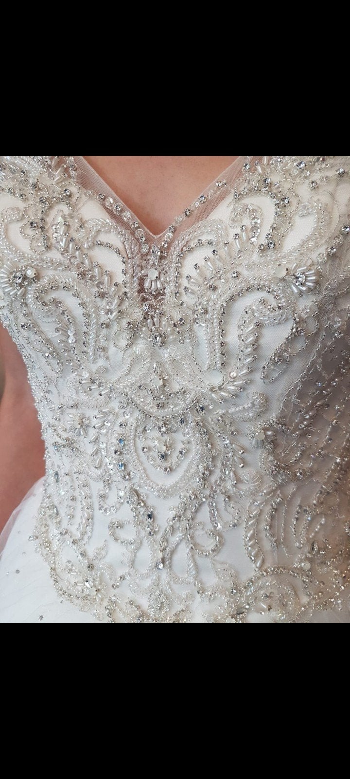 Trouwjurk Morilee by Madeline Gardner, Ophalen of Verzenden, Zo goed als nieuw, Wit, Trouwjurk