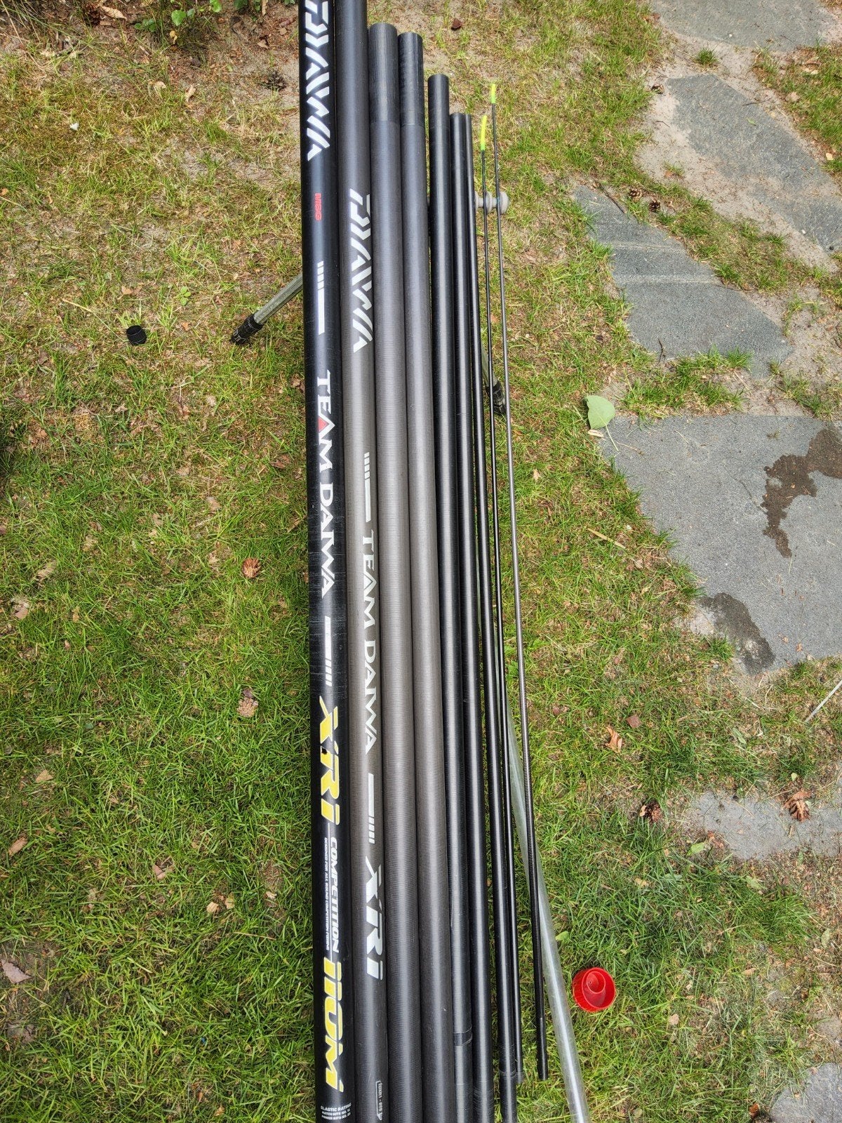 Wedstrijd competitie vishengel witvis daiwa 11 meter, Ophalen, Vaste hengel