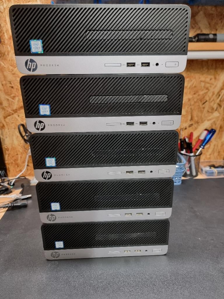 HP Prodesk 400 G6 SFF i3 4.20Ghz 9100 SSD 250GB Windows 11, Computers en Software, Desktop Pc's, Ophalen, Hp, 250GB SSD, 8 GB