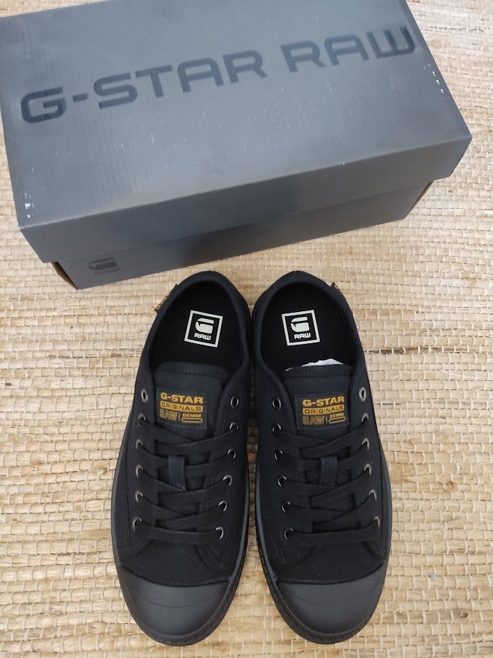 G-Star raw dames rovulc II sneakers zwart nieuw in doos, Zwart, Nieuw, Ophalen of Verzenden, Sneakers of Gympen
