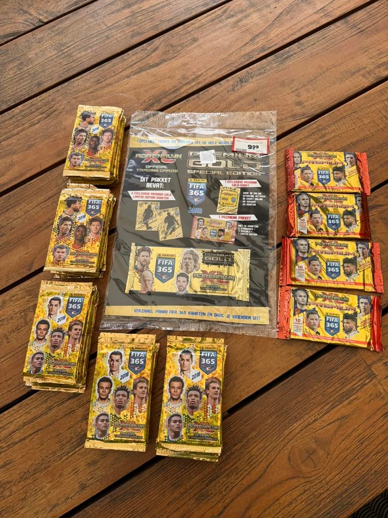 Panini 365 Fifa bundel 2018 Adrenalyn nieuwe partij!, Ophalen of Verzenden, Nieuw, Buitenlandse clubs, Poster, Plaatje of Sticker