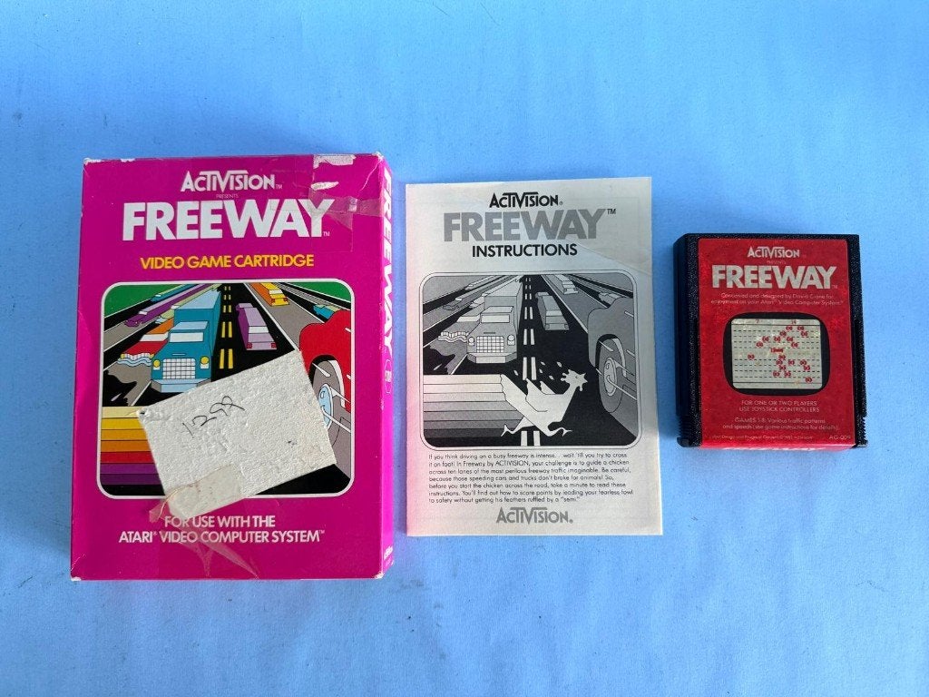 Freeway (Atari 2600), Spelcomputers en Games, Gebruikt, 1 speler, Ophalen of Verzenden, Atari 2600