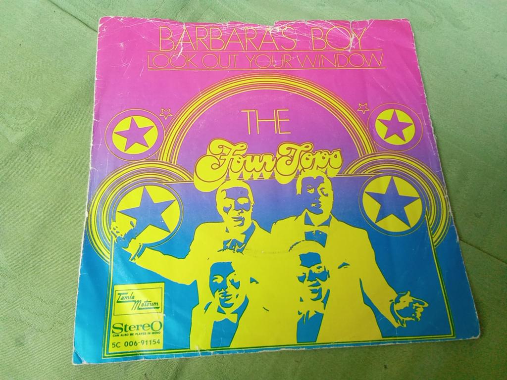 The Four Tops.      Barbara's boy, Gebruikt, Verzenden, 7 inch, Single