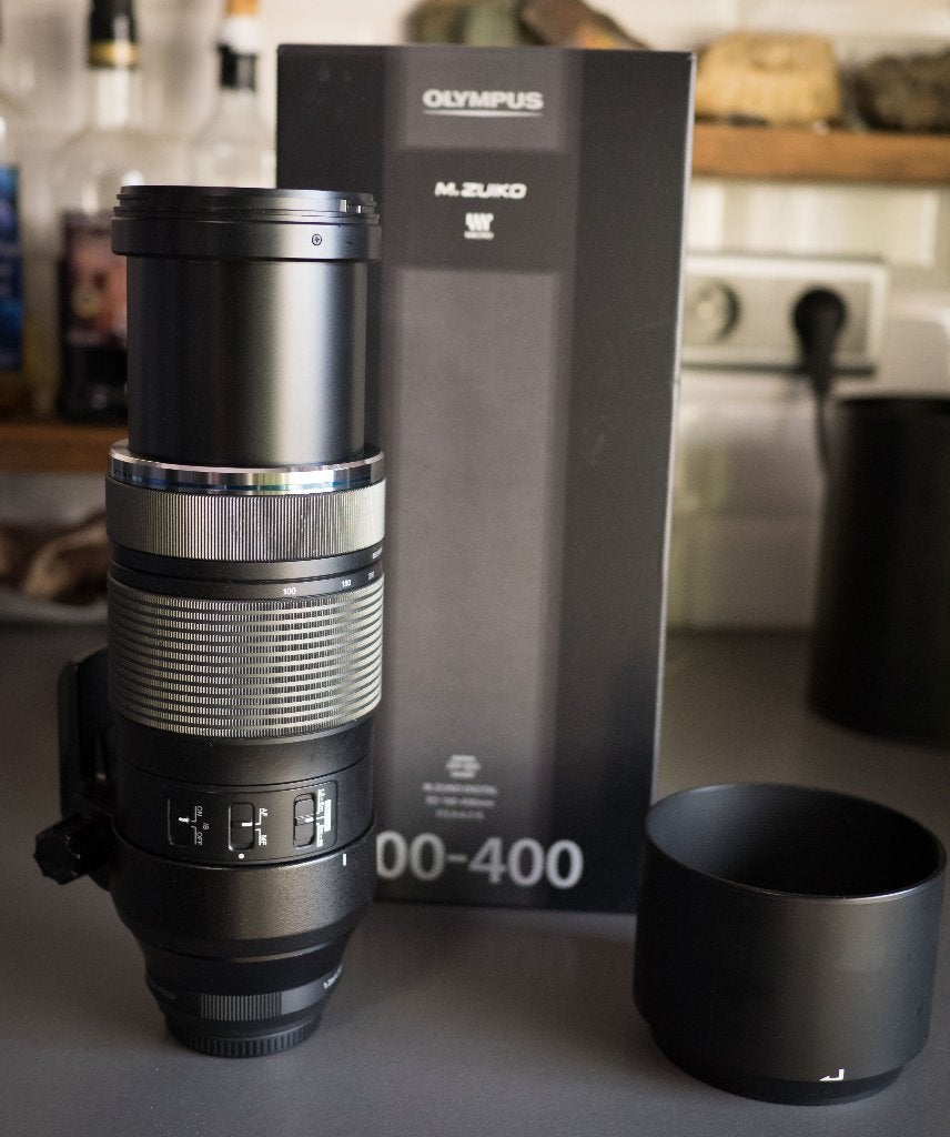 Olympus 100-400mm, Audio, Tv en Foto, Fotografie | Lenzen en Objectieven, Micro Four Thirds, Olympus, Telelens, Zo goed als nieuw
