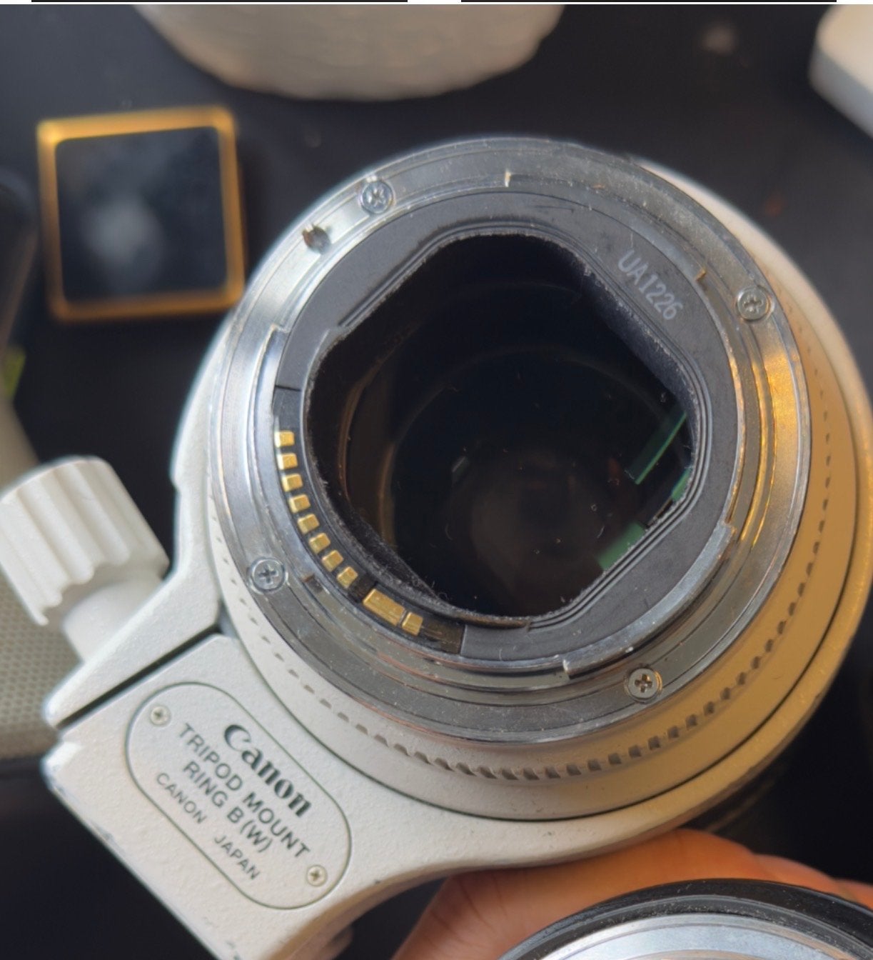 Canon EF 70-200mm f/2.8 L USM (non-IS) met statiefgondel, Ophalen, Canon, Autofocus, Telelens