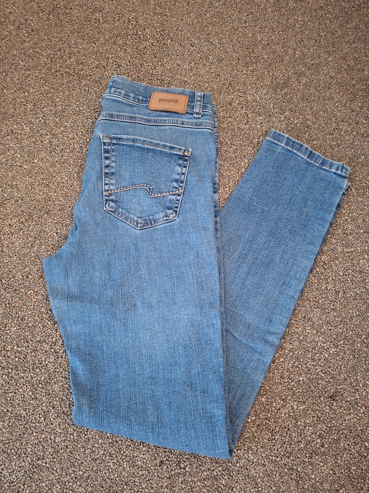 Angels jeans blauw skinny maat 36, Blauw, Ophalen of Verzenden, W28 - W29 (confectie 36), Angels
