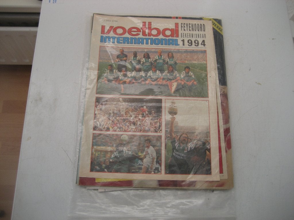 partij feyenoord posters etc, Ophalen of Verzenden, Gebruikt, A1 t/m A3, Sport
