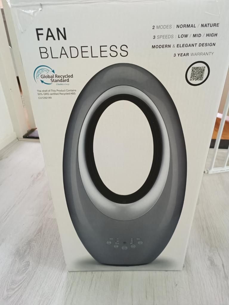 Bladloze ventilator, Witgoed en Apparatuur, Ophalen, Nieuw, Statiefventilator