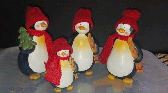 Beelden pinguïns, Ophalen of Verzenden, Zo goed als nieuw