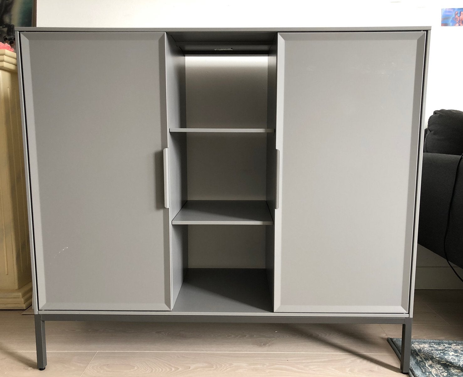 Ikea TULLSTORP 404.984.32 kast, grijs, Huis en Inrichting, Kasten | Overige, Ophalen of Verzenden, Zo goed als nieuw