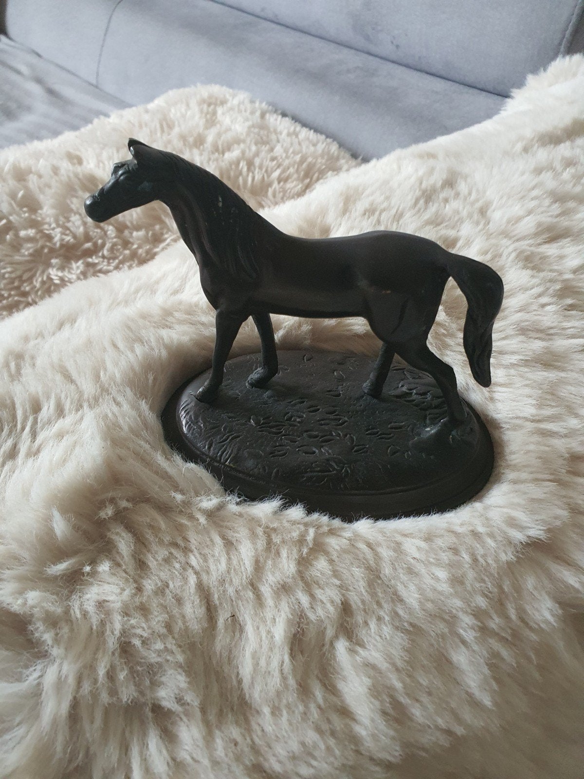 Bronzen paard vintage 30 euro, Ophalen of Verzenden