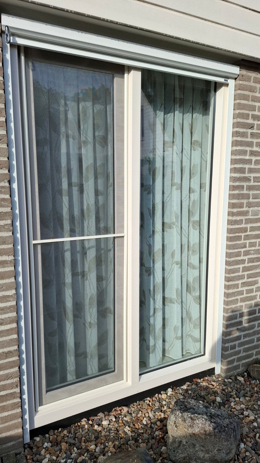 Screen Sunmaster - Wit (zgan), Tuin en Terras, Zonneschermen, Ophalen, Gebruikt, Minder dan 250 cm, 150 tot 300 cm