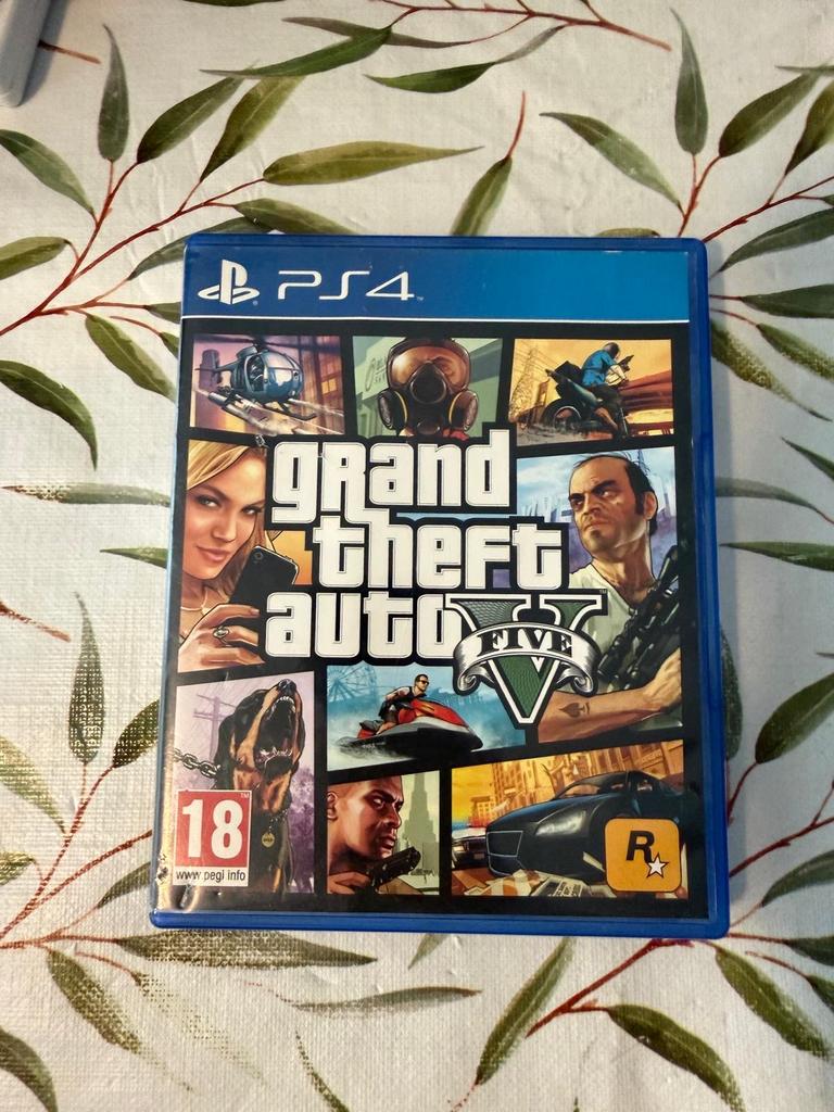 Grand Theft Auto V (GTA 5) PS4 - Zo goed als nieuw, Avontuur en Actie, Online, Vanaf 18 jaar, 1 speler